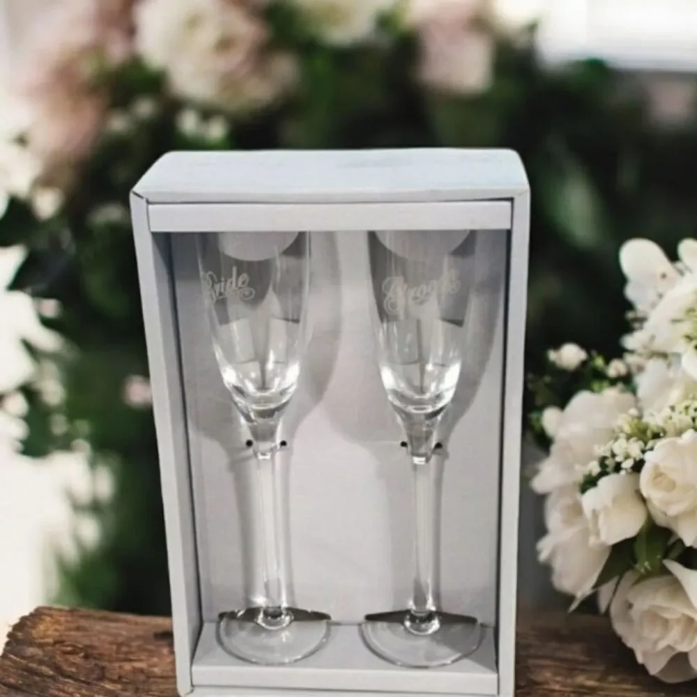 Studio His & Hers Toasting Champagne Flutes